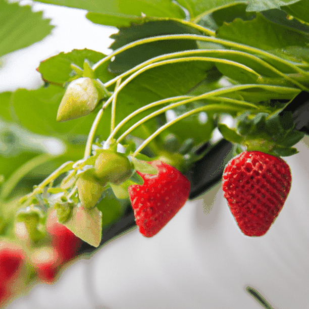 strawberry in the greenhouse strawberry in the greenhouse